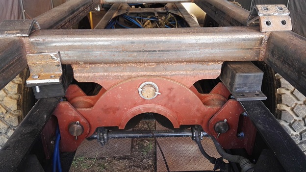 Hilfsrahmen und Lagerung